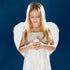Adult 4 Color Outfit Angel Wing Dress Up Costume Feather Fairy Pretty Halloween Cosplay Wing